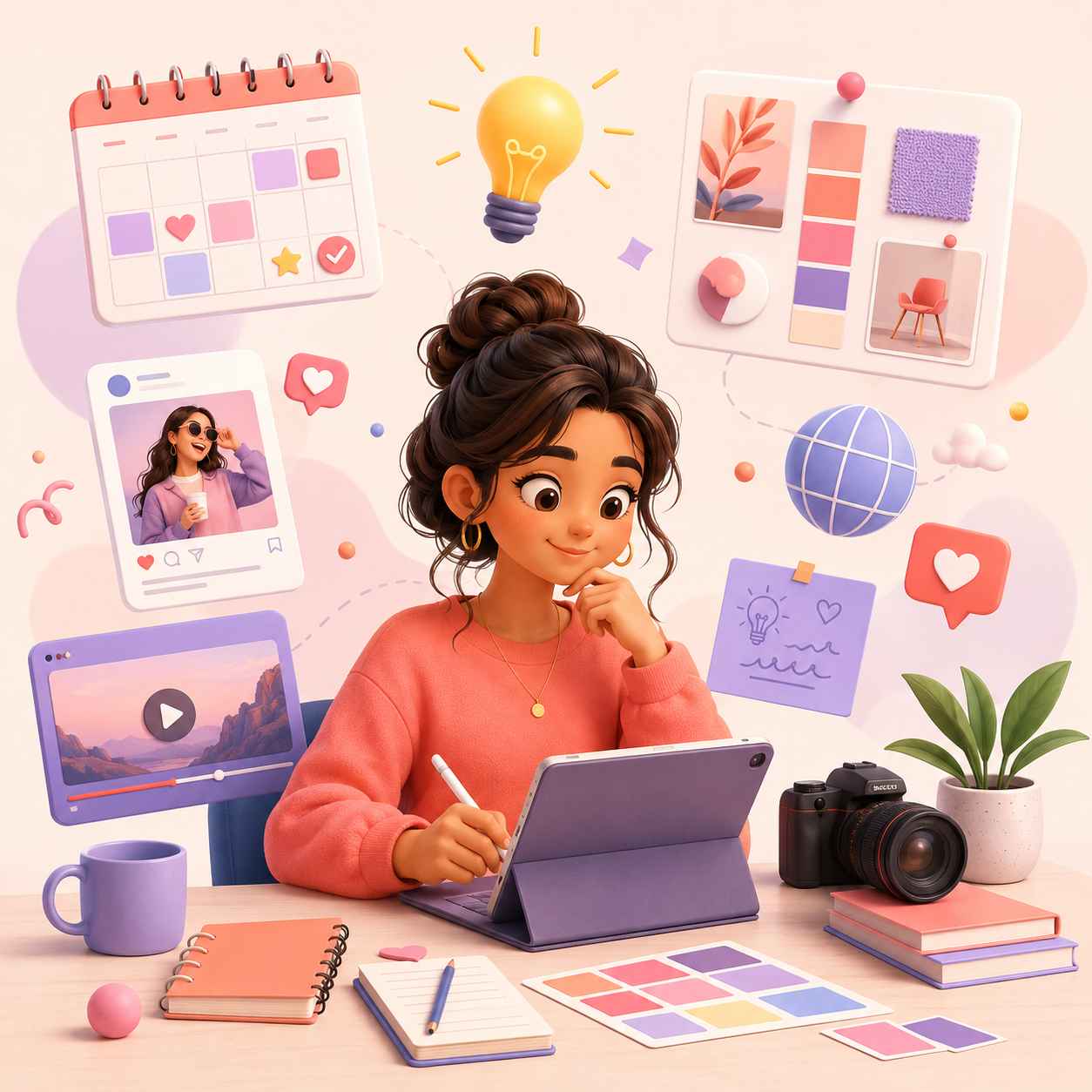 Minh họa Content Branding