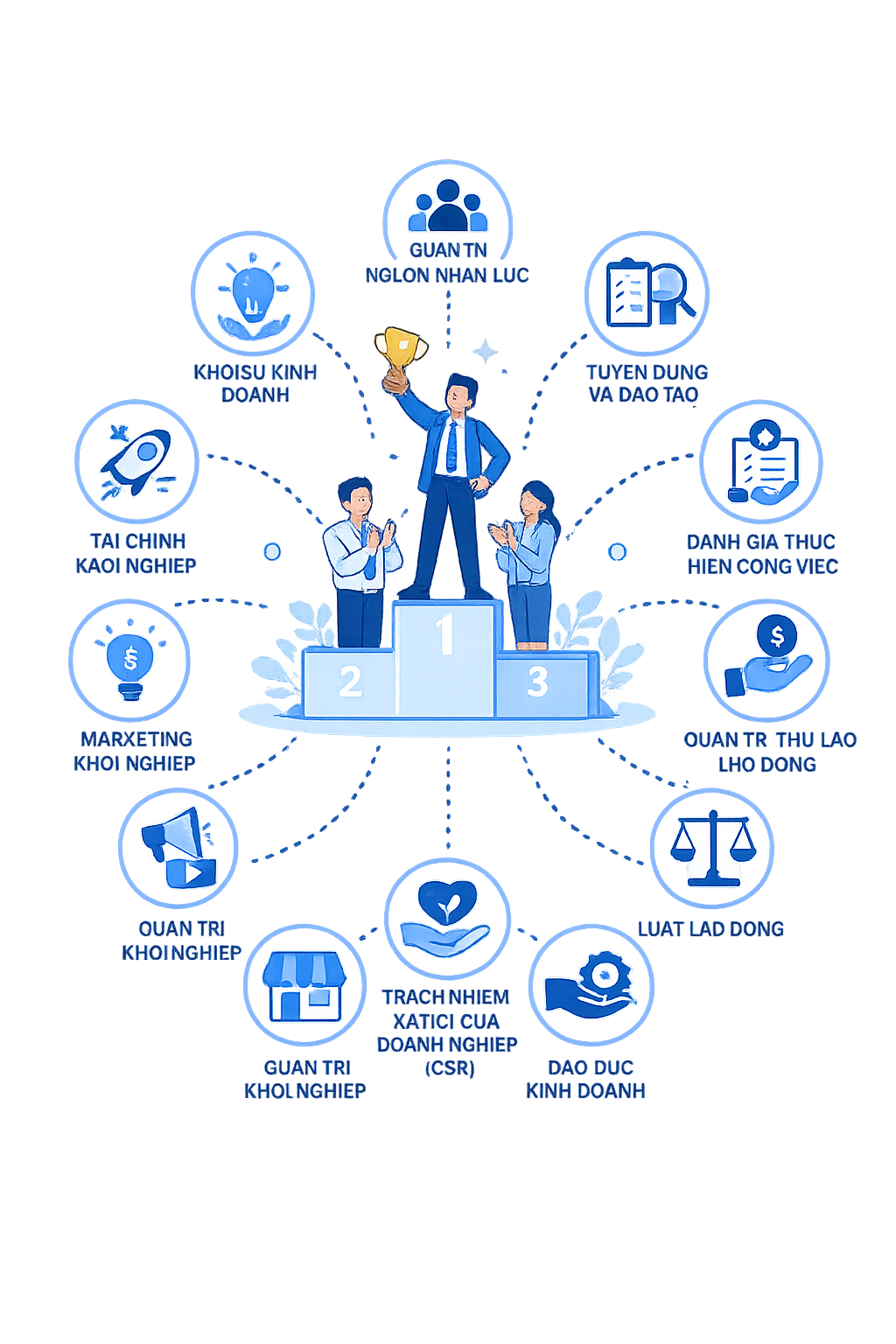 Leadership illustration