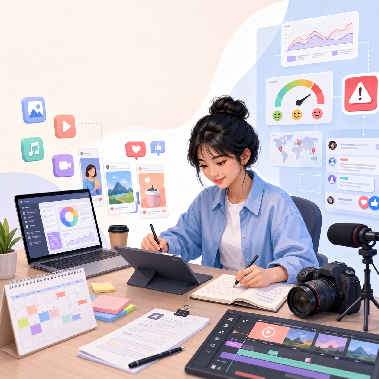Minh họa Media Production