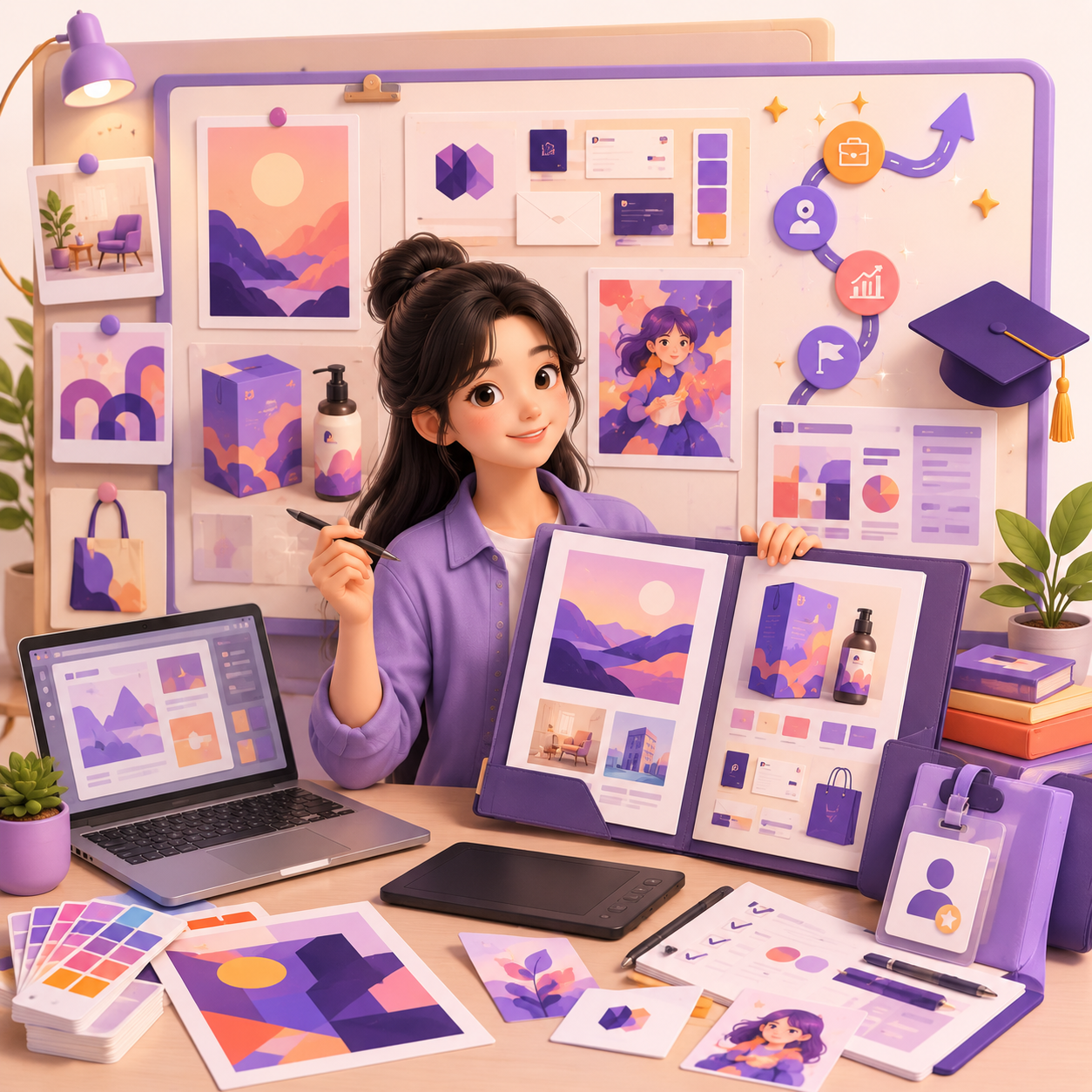 Minh họa Career Portfolio