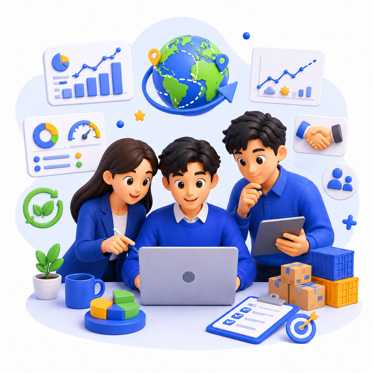 Minh họa Supply Strategy