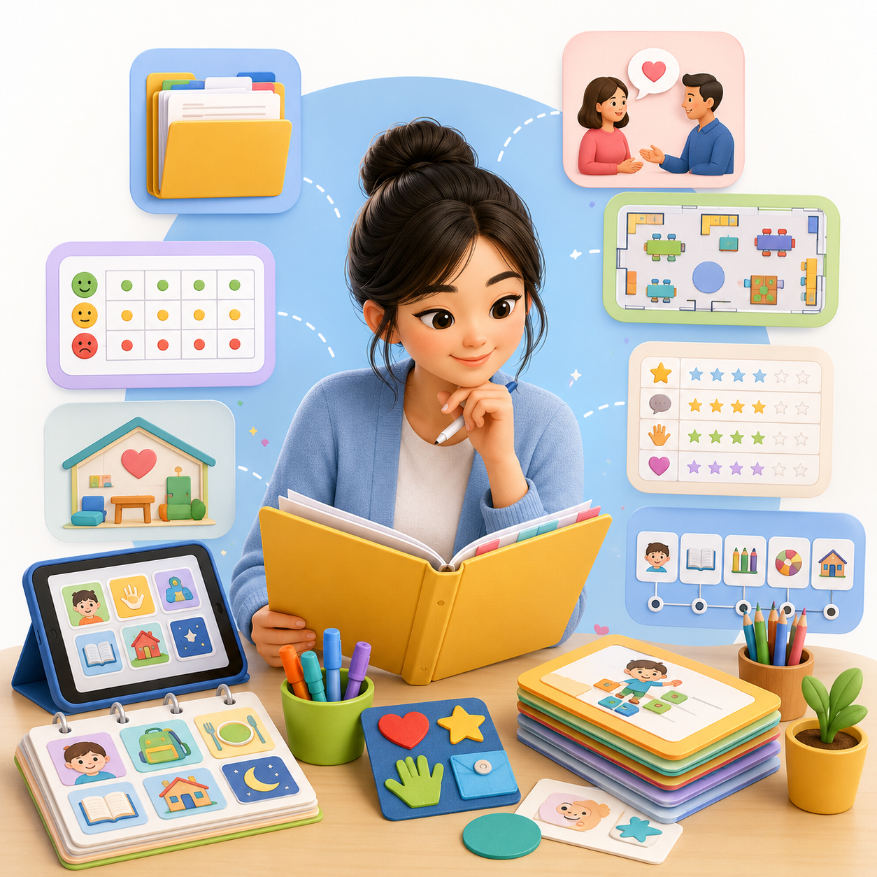 Minh họa Support Planning