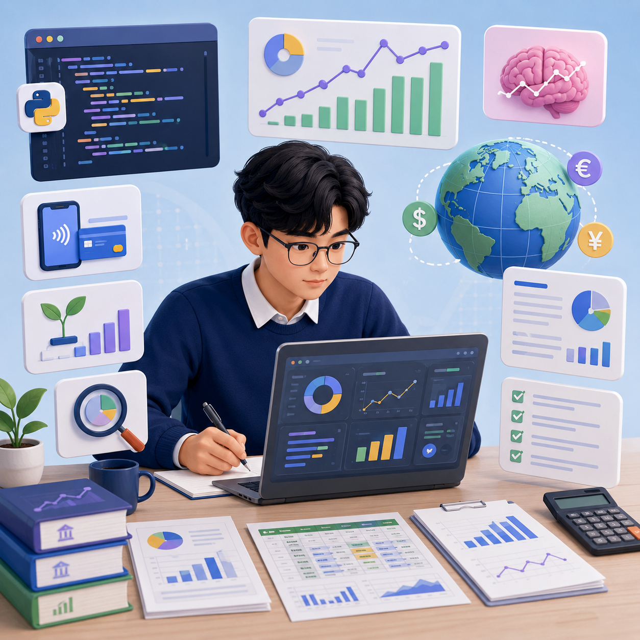 Minh họa Financial Analytics