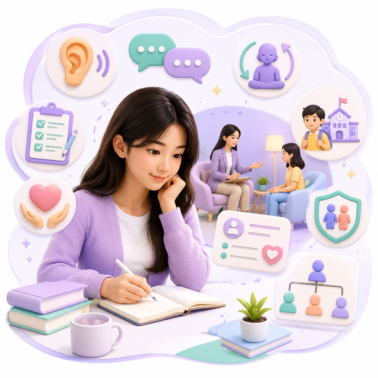Minh họa Organizational Psychology