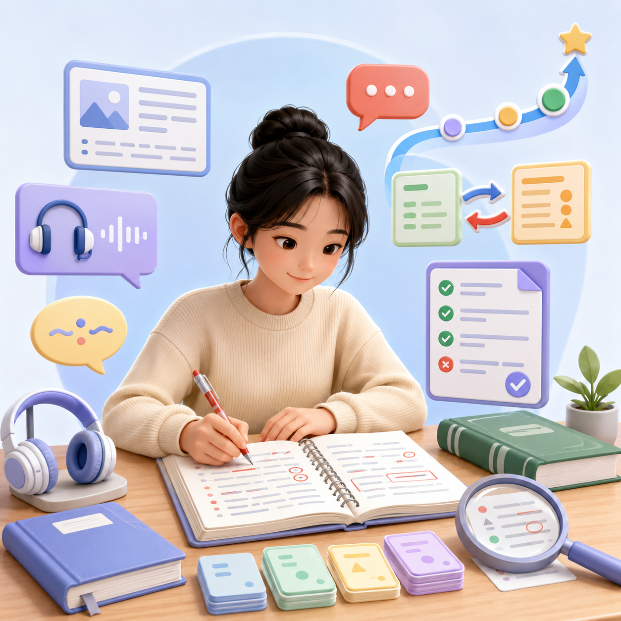Minh họa Intermediate Fluency