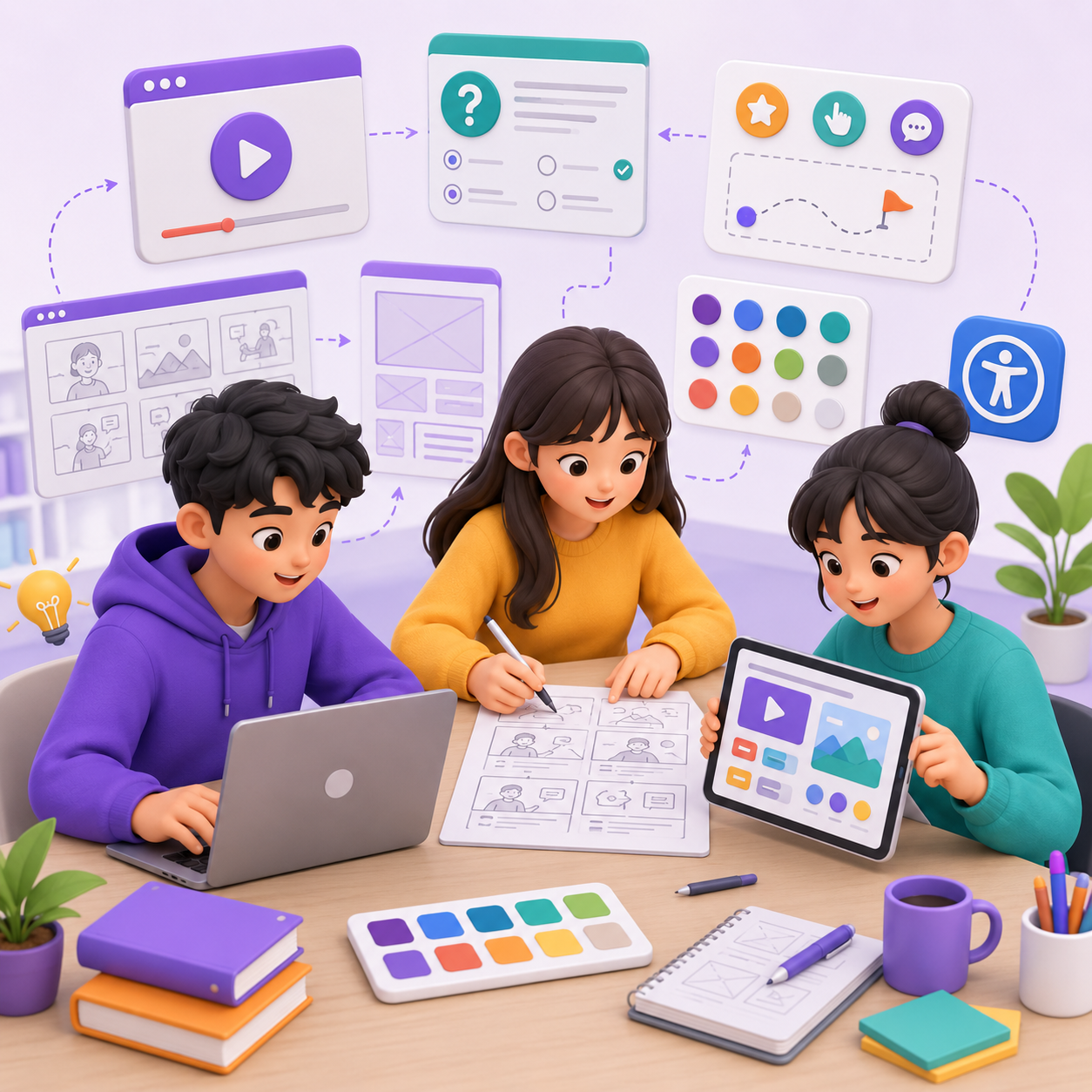 Minh họa Digital Design