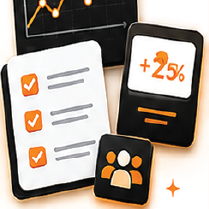Portfolio & Orientation illustration