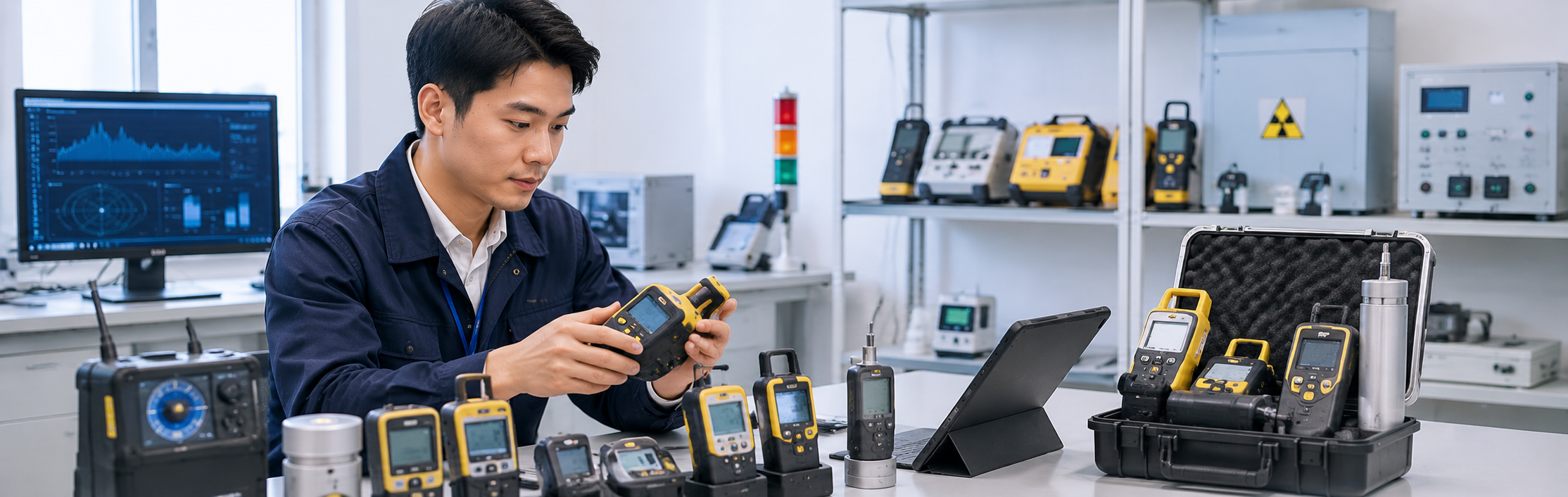 Chuyên viên kỹ thuật doanh nghiệp thiết bị đo bức xạ