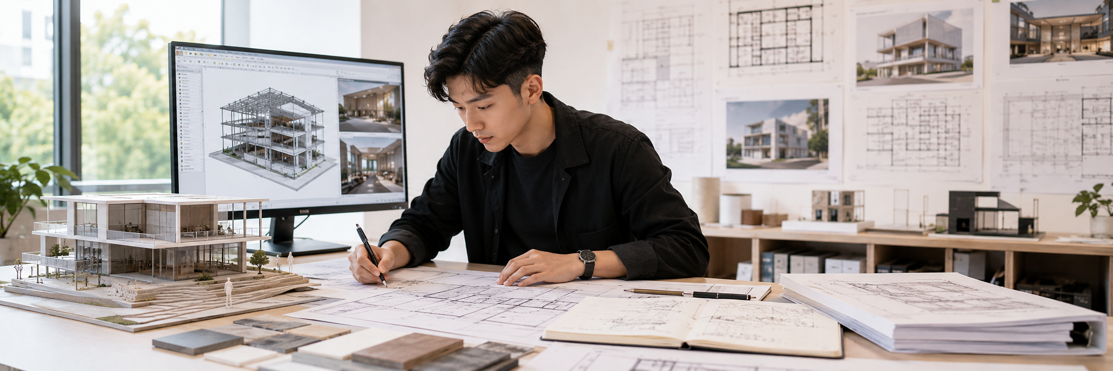 Kiến trúc sư thiết kế công trình
