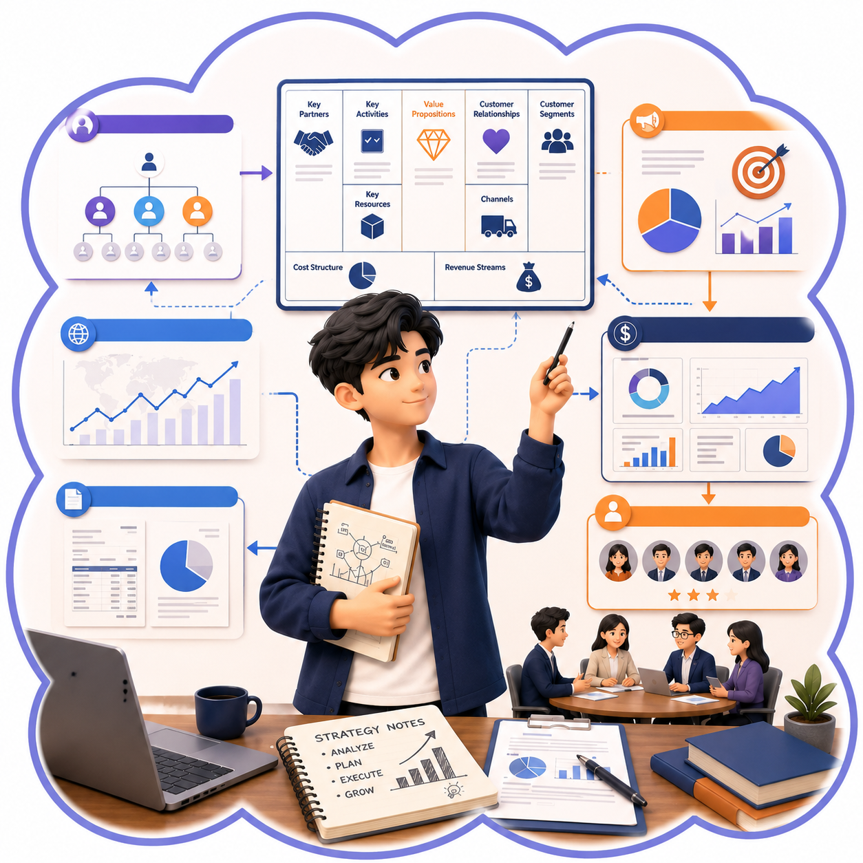 Minh họa Business Core