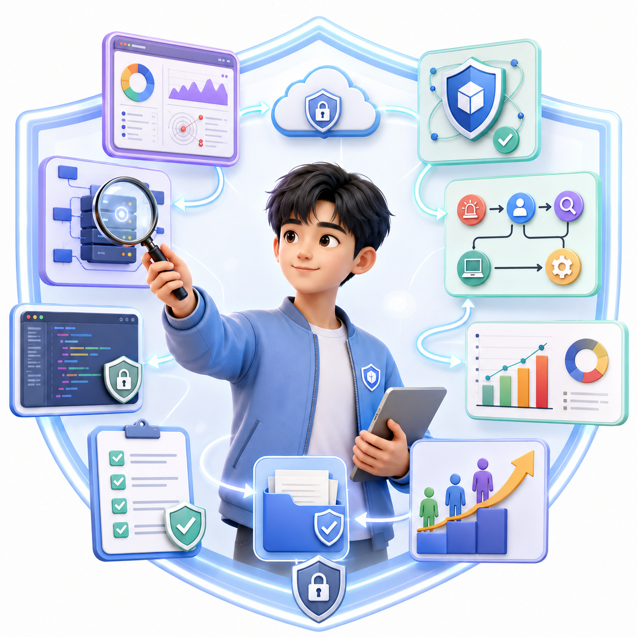 Minh họa Advanced Security