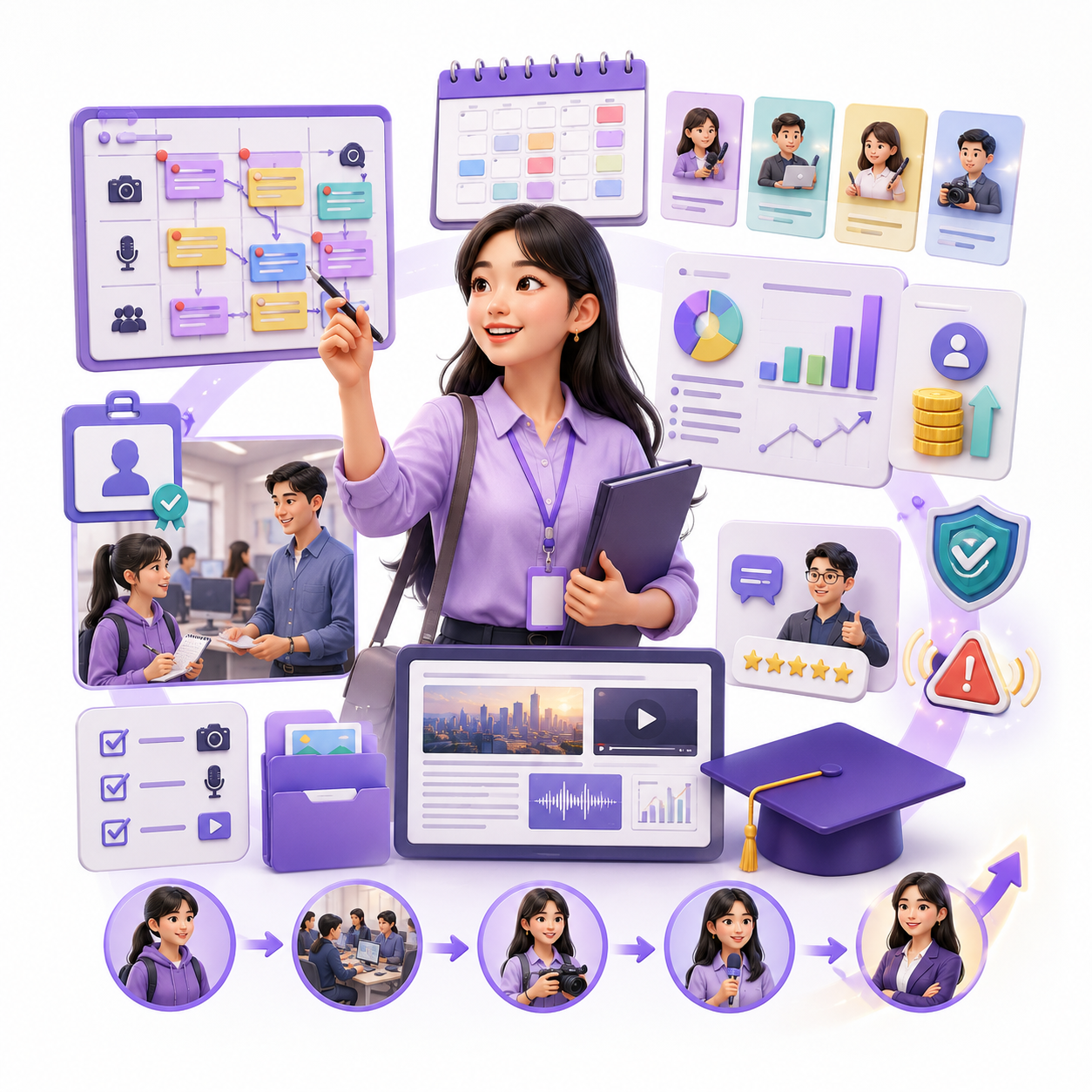 Minh họa Media Practice