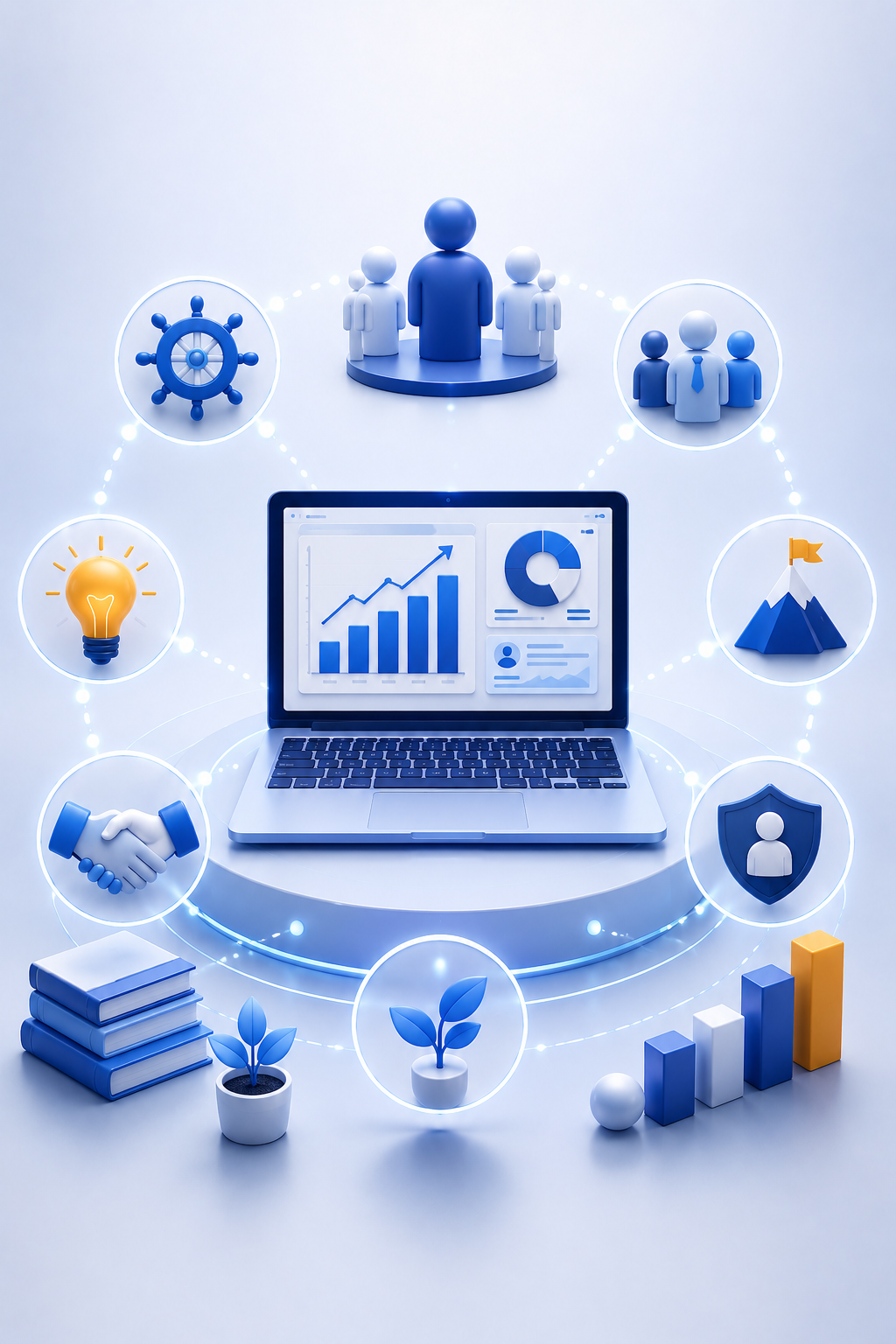 Leadership illustration