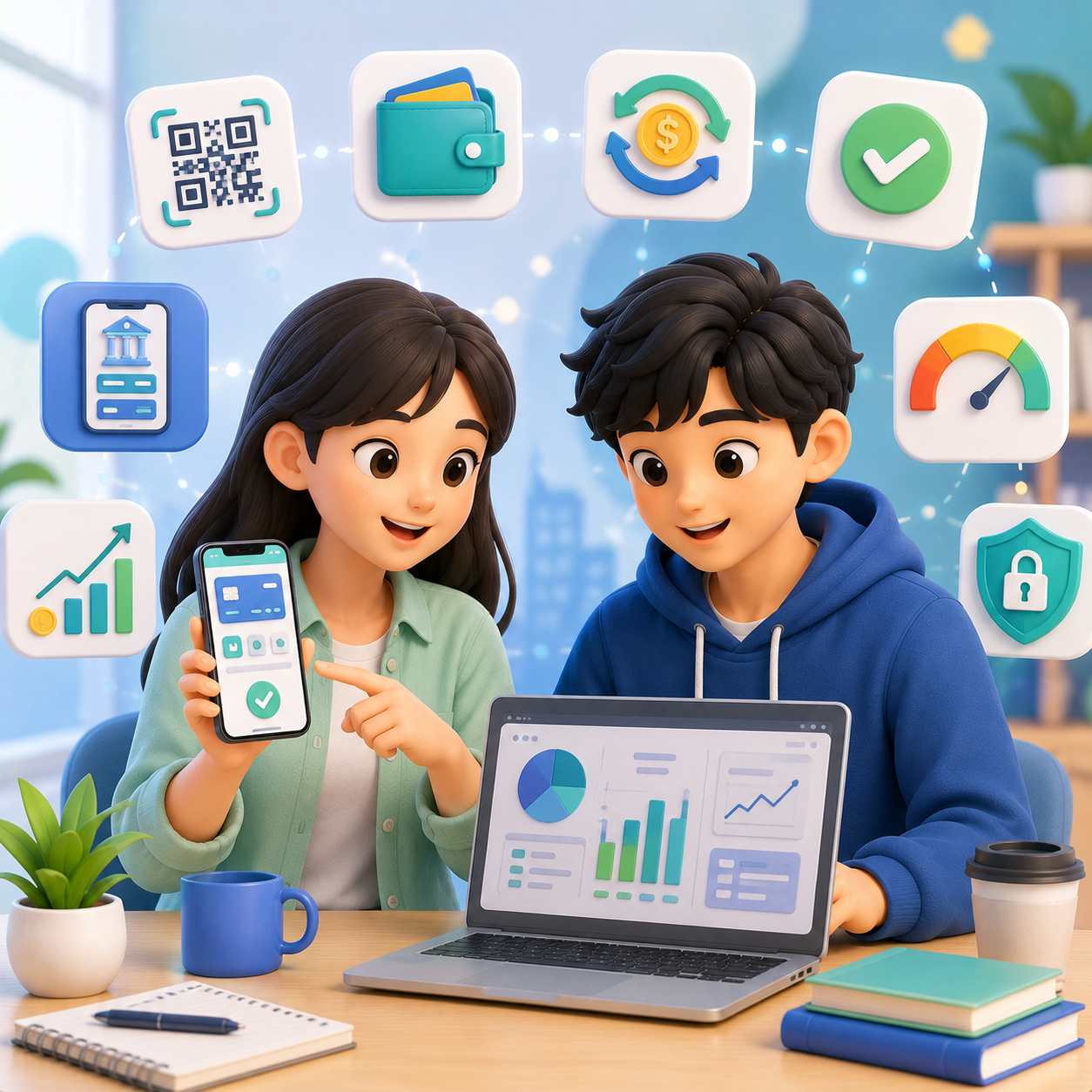 Minh họa Digital Finance